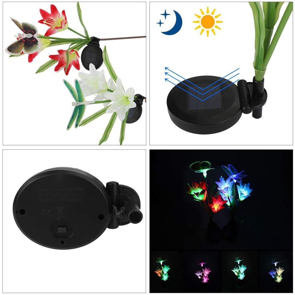 Maliben | Soleil Flower - Illuminate Your Garden - Magical Atmosphere - Renewable Energy