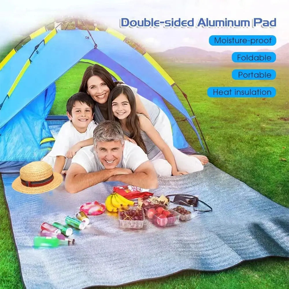Maliben | Sleeping Mat Thermafoil Pro | Ultralight & Waterproof | Heat Reflective | For Camping & Outdoor | 25 Mm Thick