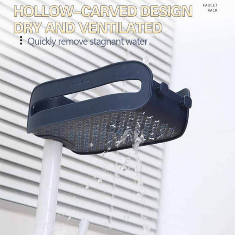Maliben | 2in1 Sponge Holder Sink Organizer Rack