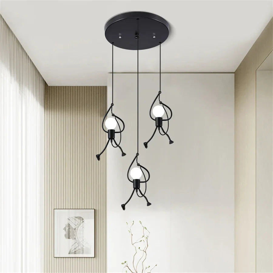 Maliben | Funkylight | Retro Iron Man - Ceiling Lamps