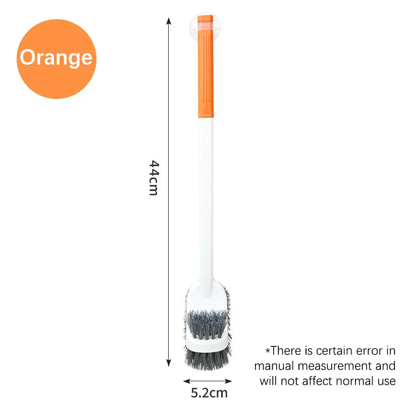 Maliben | Cleantwin Wc Brush | Double-Sided Toilet Brush With Long Handle | Deep Cleaning & Hygienic | Space-Saving Hangable
