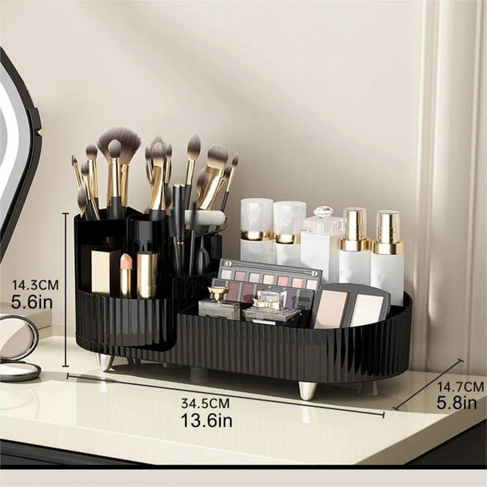 Maliben | Eleganza – Luxury Beauty Organizer with Slim Rotating Design