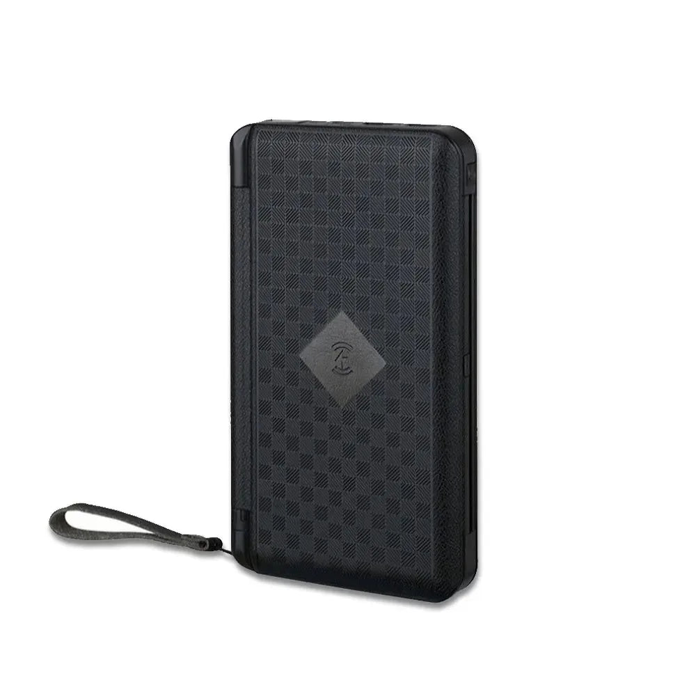 Maliben | Solar Powerbank Voltmate Flip 15w | 10,000/20,000mah | Wireless Qi Charging | Solar Panel Foldable | Waterproof & Shockproof