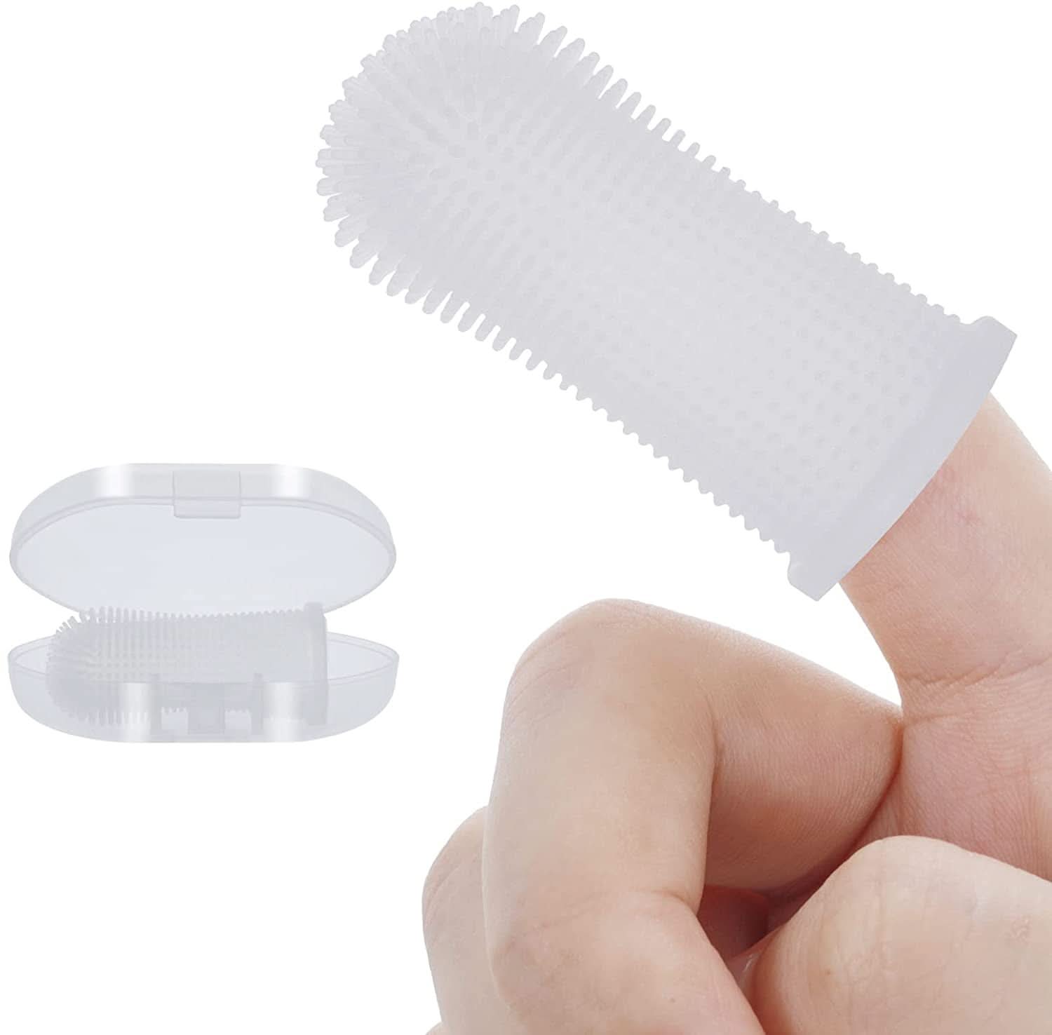 Maliben | Pawclean Pro – 360° Silicone Finger Toothbrush For Stress-Free Dental Care For Dogs