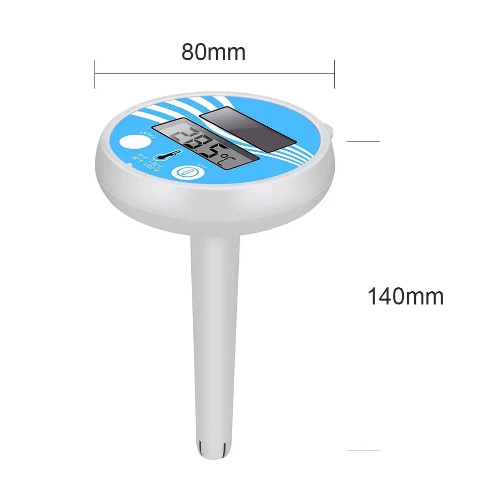Maliben | Aquadia Pool Thermometer | Floating & Robust | Accurate Temperature Display | For Pool & Whirlpool