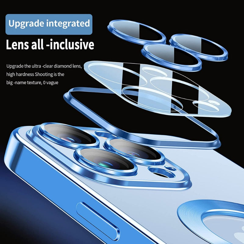 Maliben | Sky Clear Transparent Silicone Iphone Case
