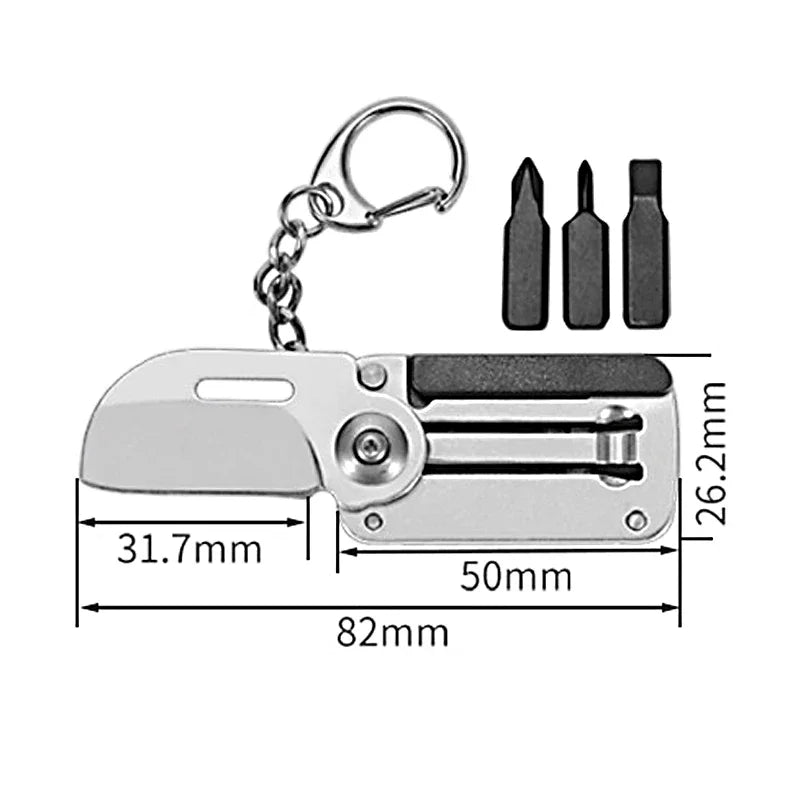 Maliben | Mini Folding Knife Portable Keychain Tool