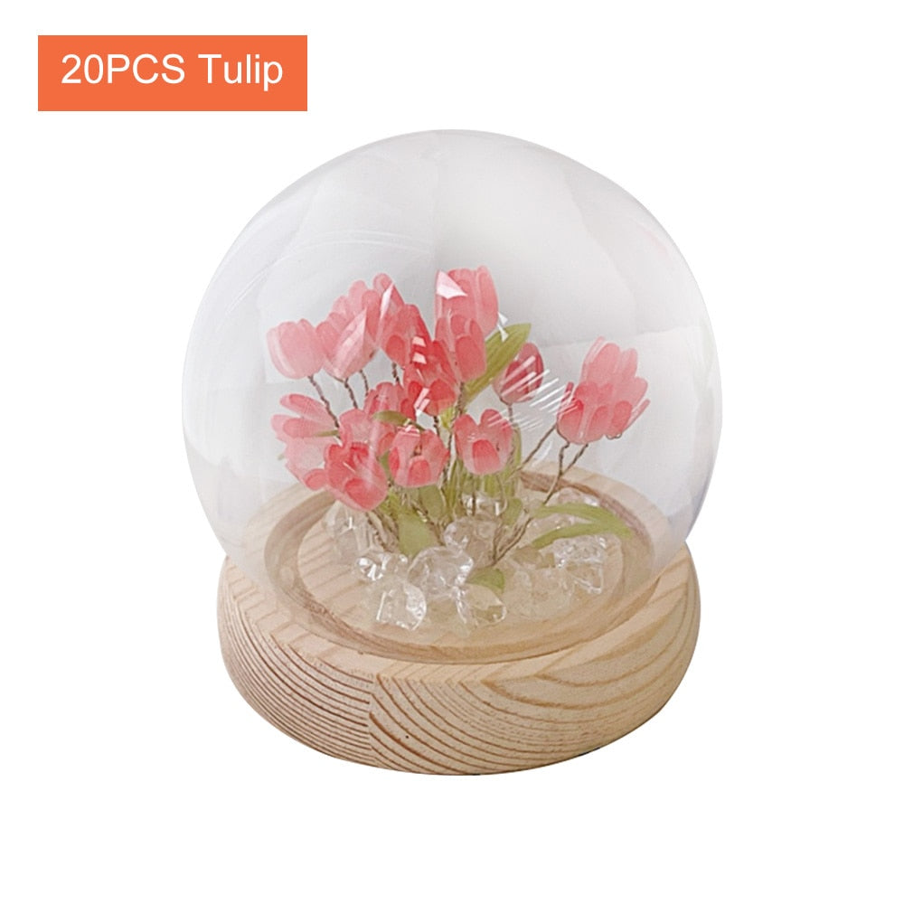 Maliben | Shiny Tulip Handmade Night Lamp