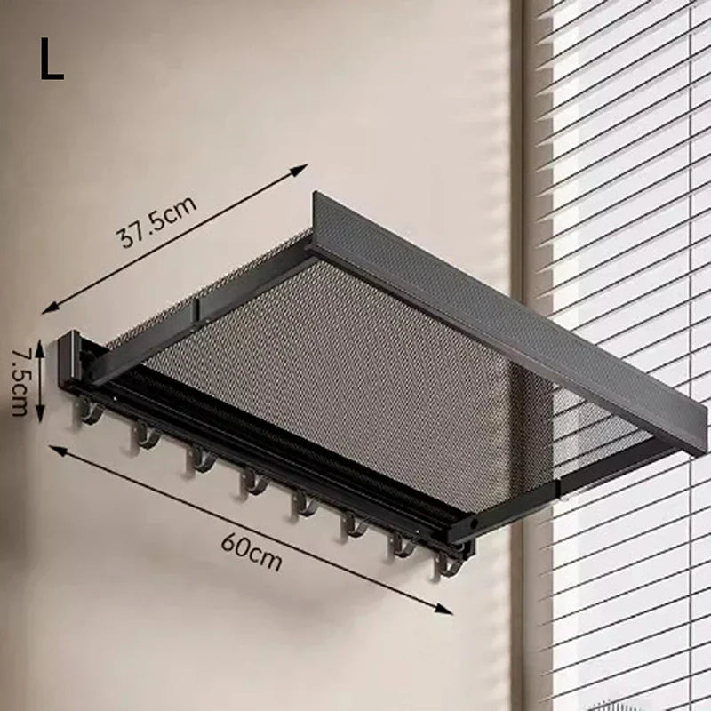 Maliben | Ultra Suction Expandable Towel Storage Organizer Rack