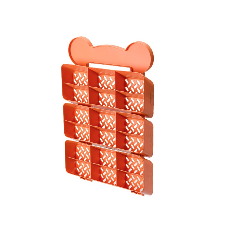 Maliben | Self-Adhesive Stackable Wall Cloth Organizer Shelf
