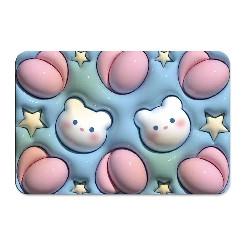 Maliben | Non-Slip Cartoon Colorful Fun Quick Water Absorbent Mat