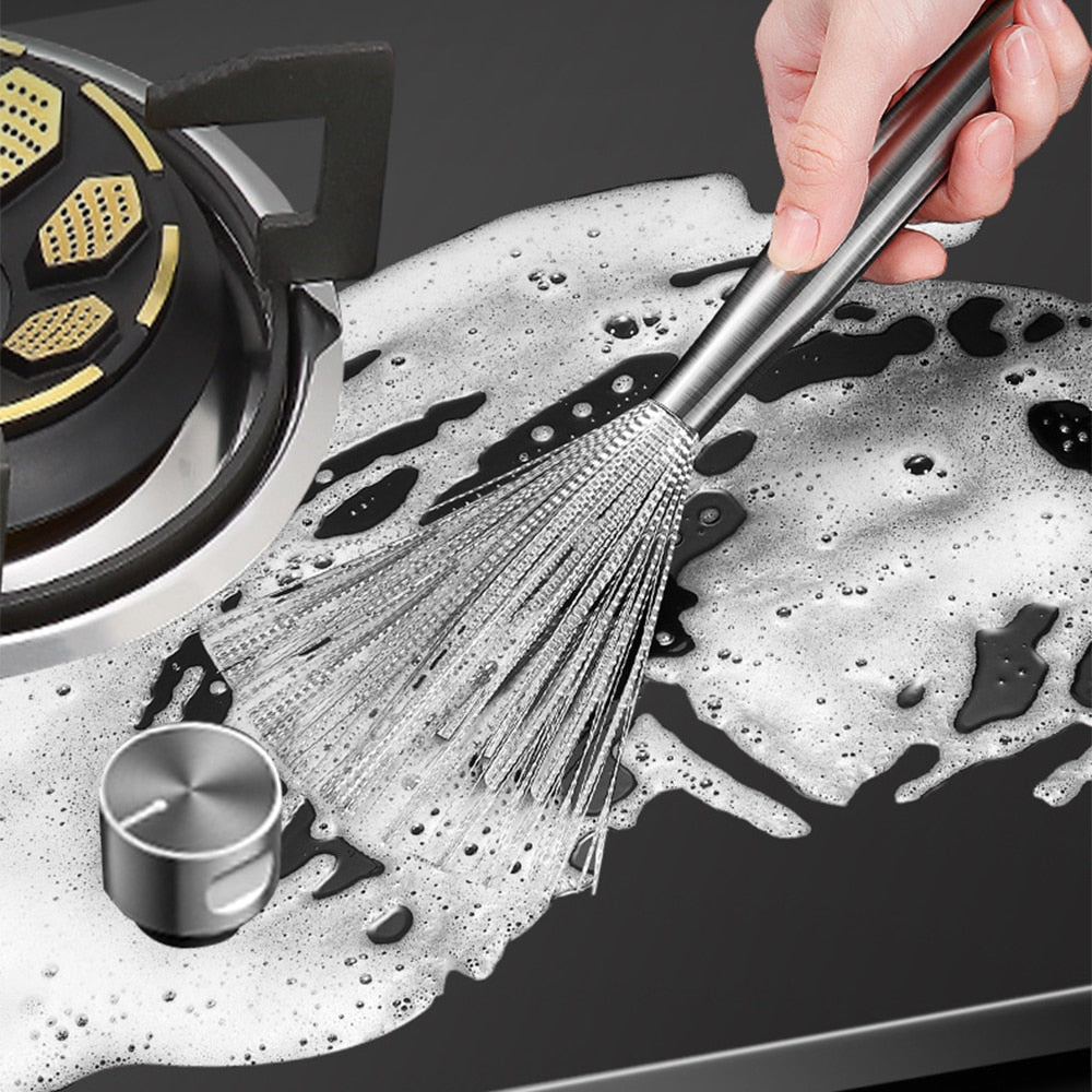 Maliben | Anti-Scratch Easy Pan Cleaning Brush