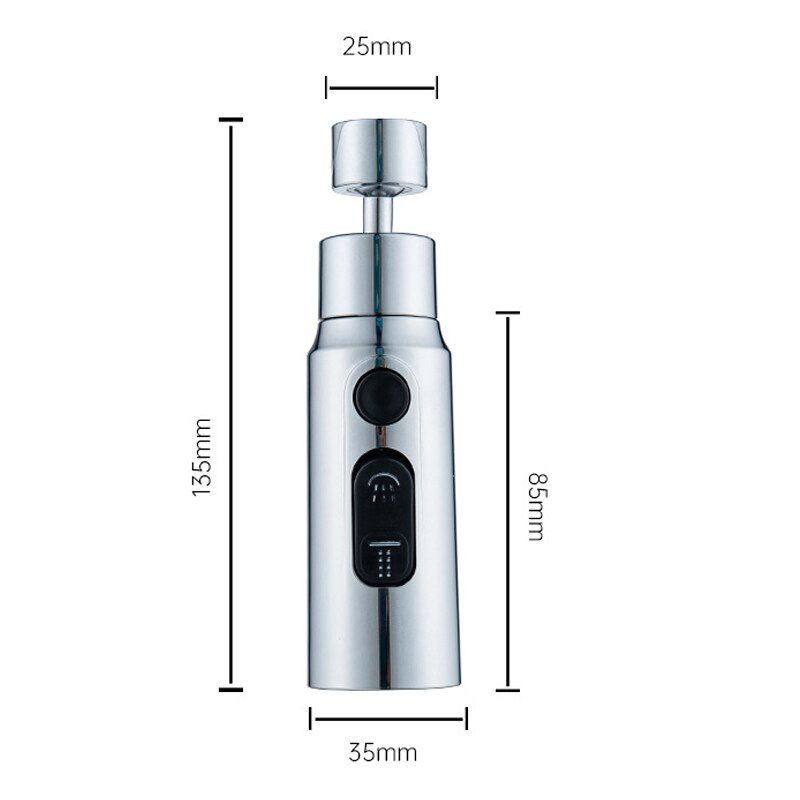 Maliben | 3-Mode Anti-Splash Faucet Adapter