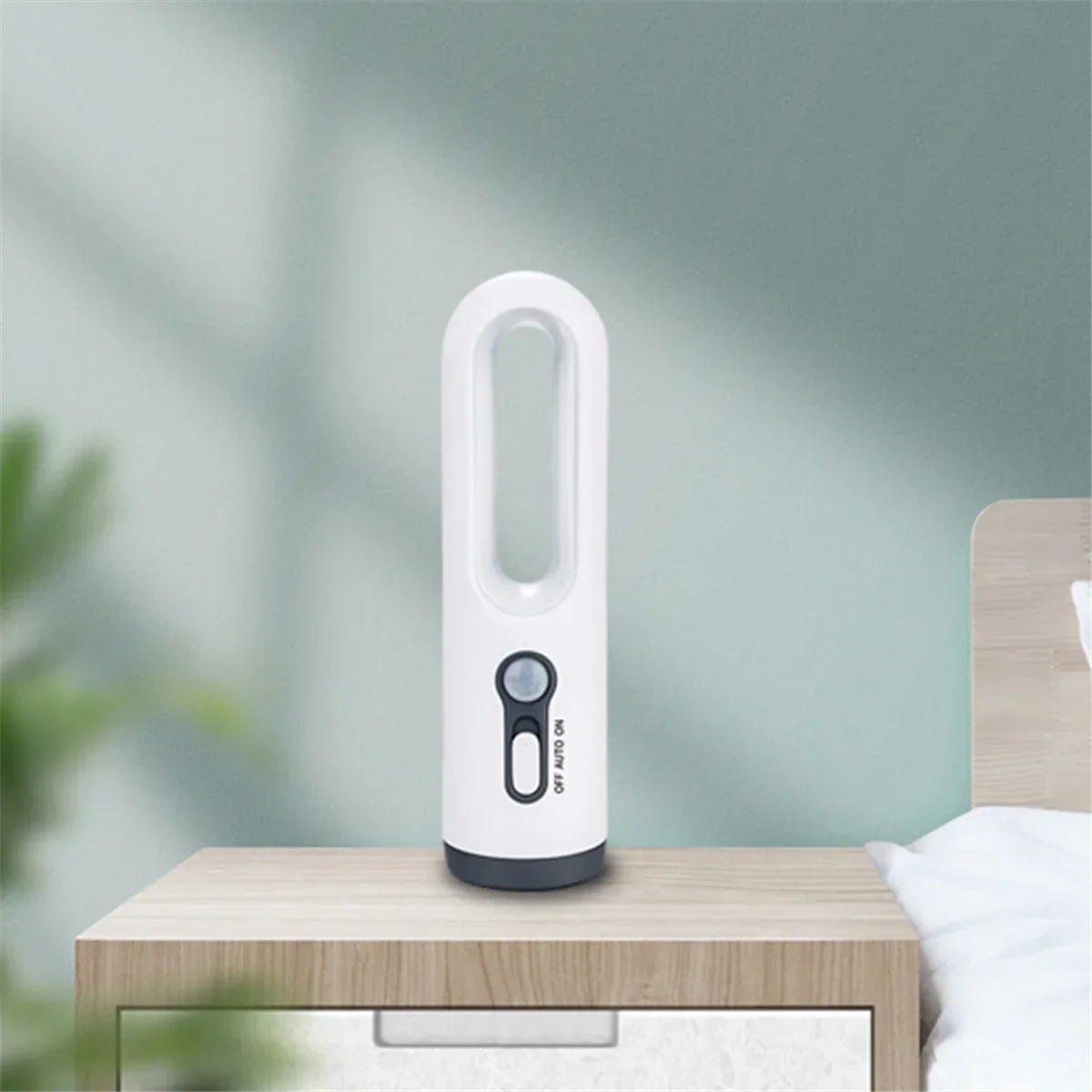 Maliben | Led Night Light With Motion Sensor | 2-In-1 Night Light & FlashLight | Rechargeable & Emergency light | Twilight Sensor