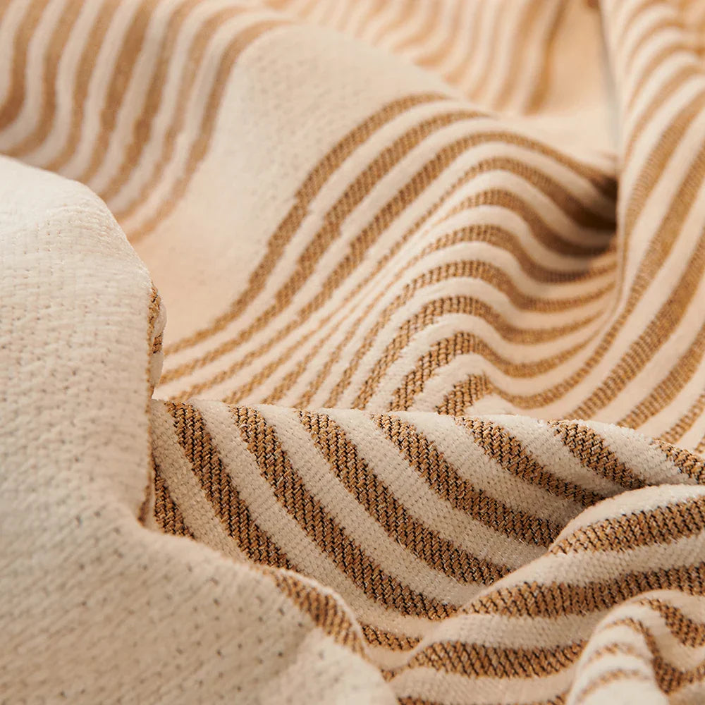 Maliben | Scandiloom Tassel Blanket | Four Seasons | Sofa & Scratch Protection | Blanket & Rug In One Description: