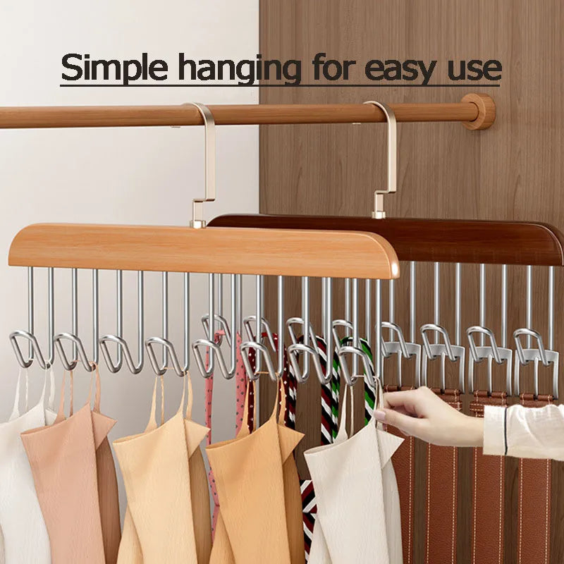 Maliben | Multi-Hook Space Saver Clothes Organizer Rack
