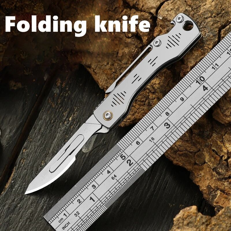 Maliben | Stainless Steel Camping Master Folding Multifunctional Knife