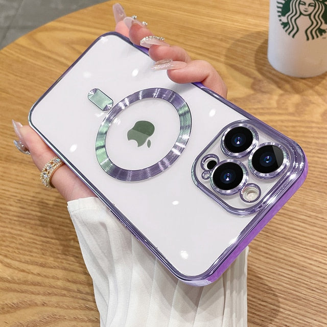 Maliben | Sky Clear Transparent Silicone Iphone Case