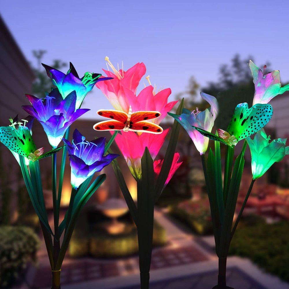 Maliben | Soleil Flower - Illuminate Your Garden - Magical Atmosphere - Renewable Energy