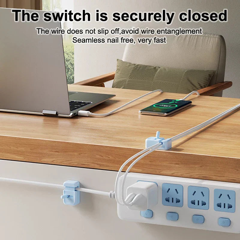 Maliben | Quick Grip Sticky Cable Organizer Lock