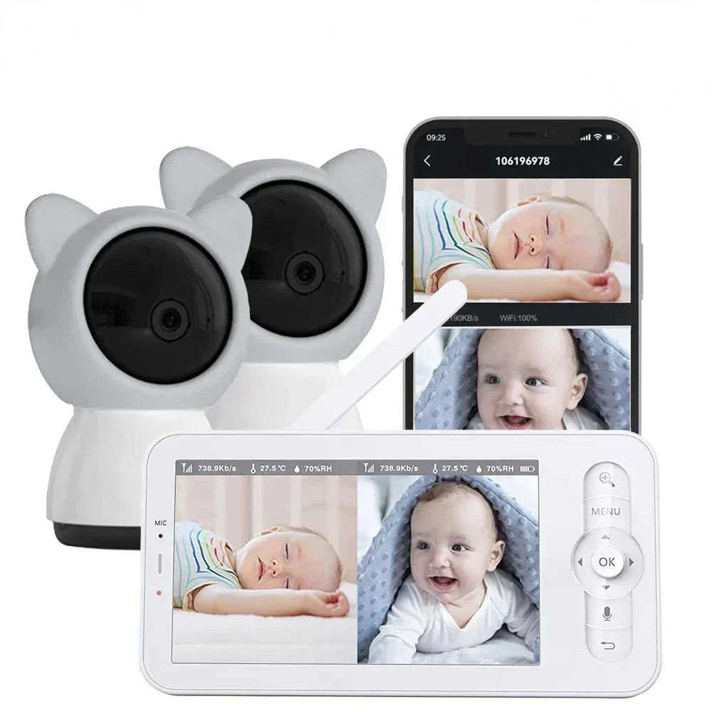 Maliben | Babysafe Camera - Ultimate Baby Monitoring With Hd Monitor