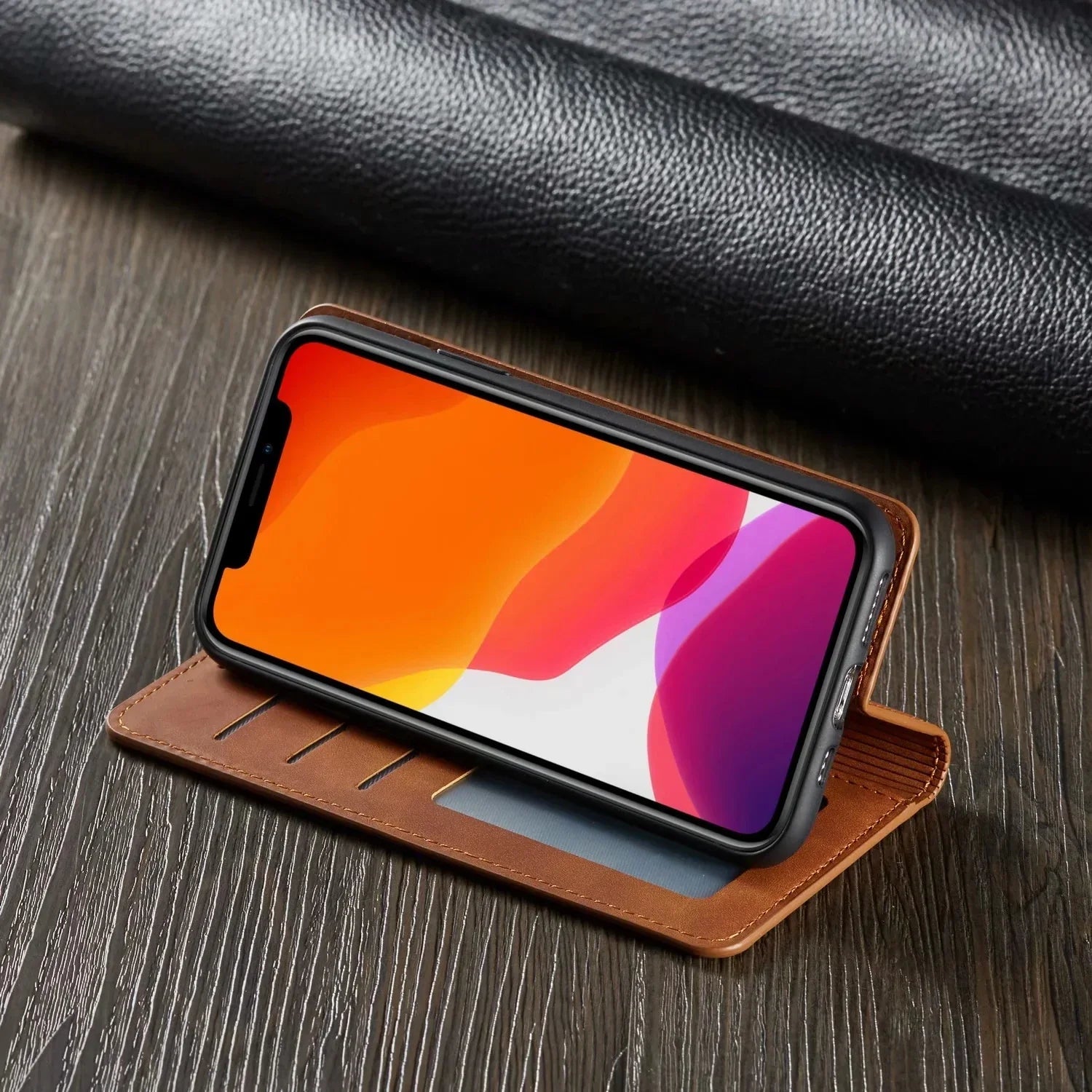 Maliben | Magnetic Leather Iphone Case – Stylish Protection With Quality