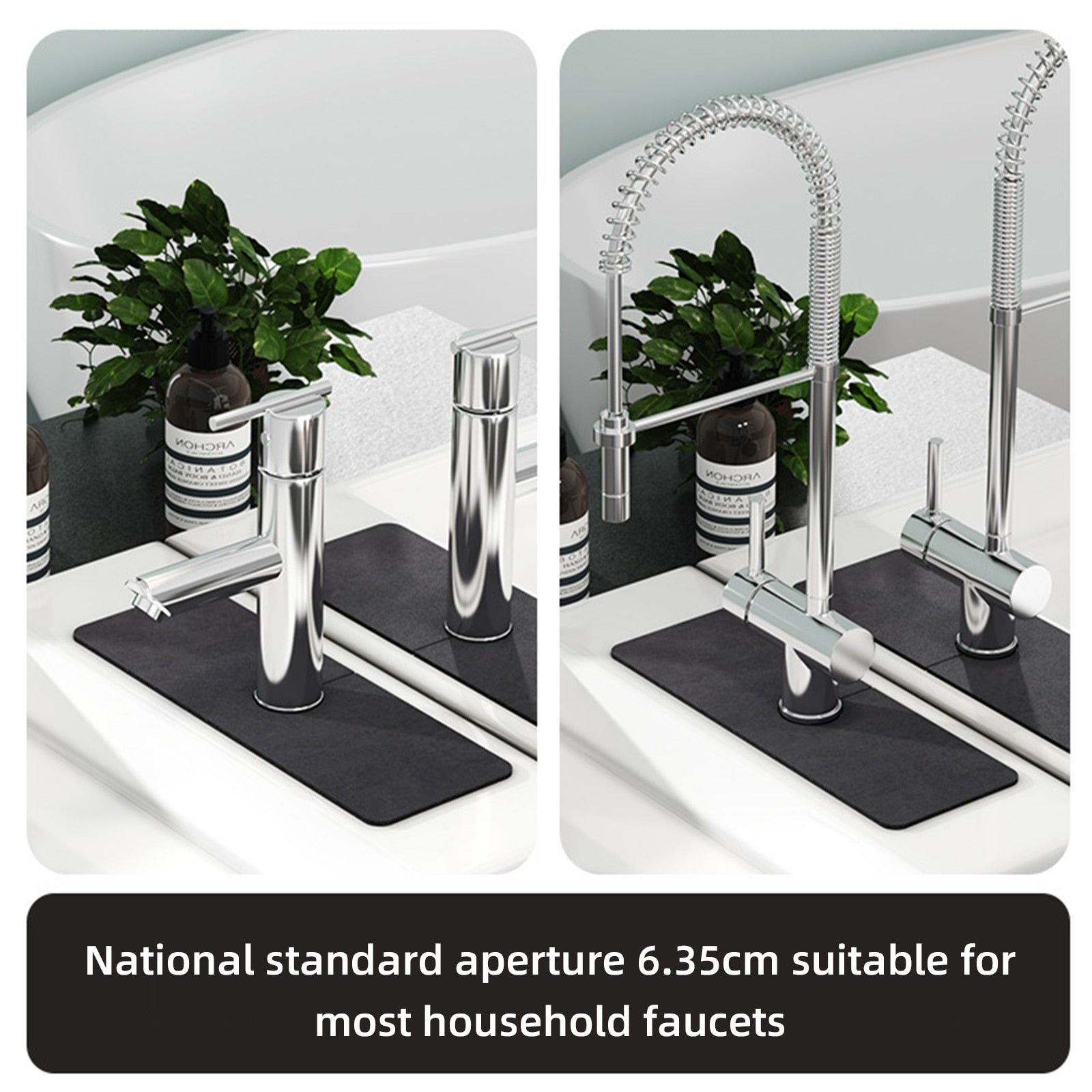 Maliben | Water Absorbent Kitchen Faucet Pad