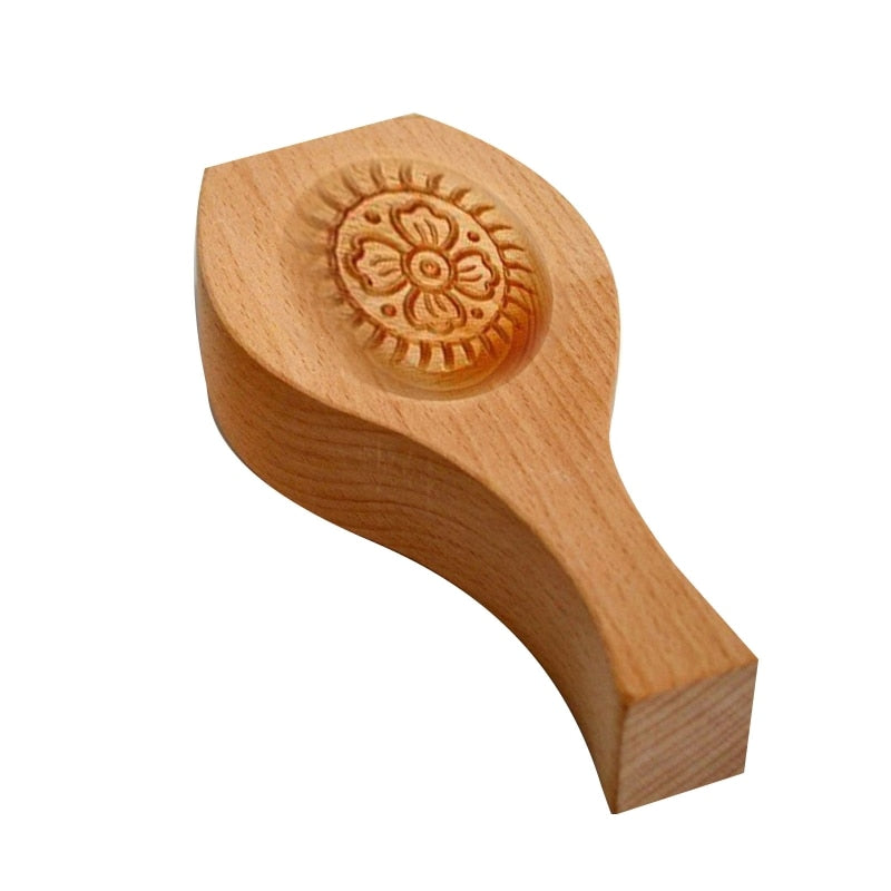 Maliben | Wooden Moon Dumpling Maker Mold