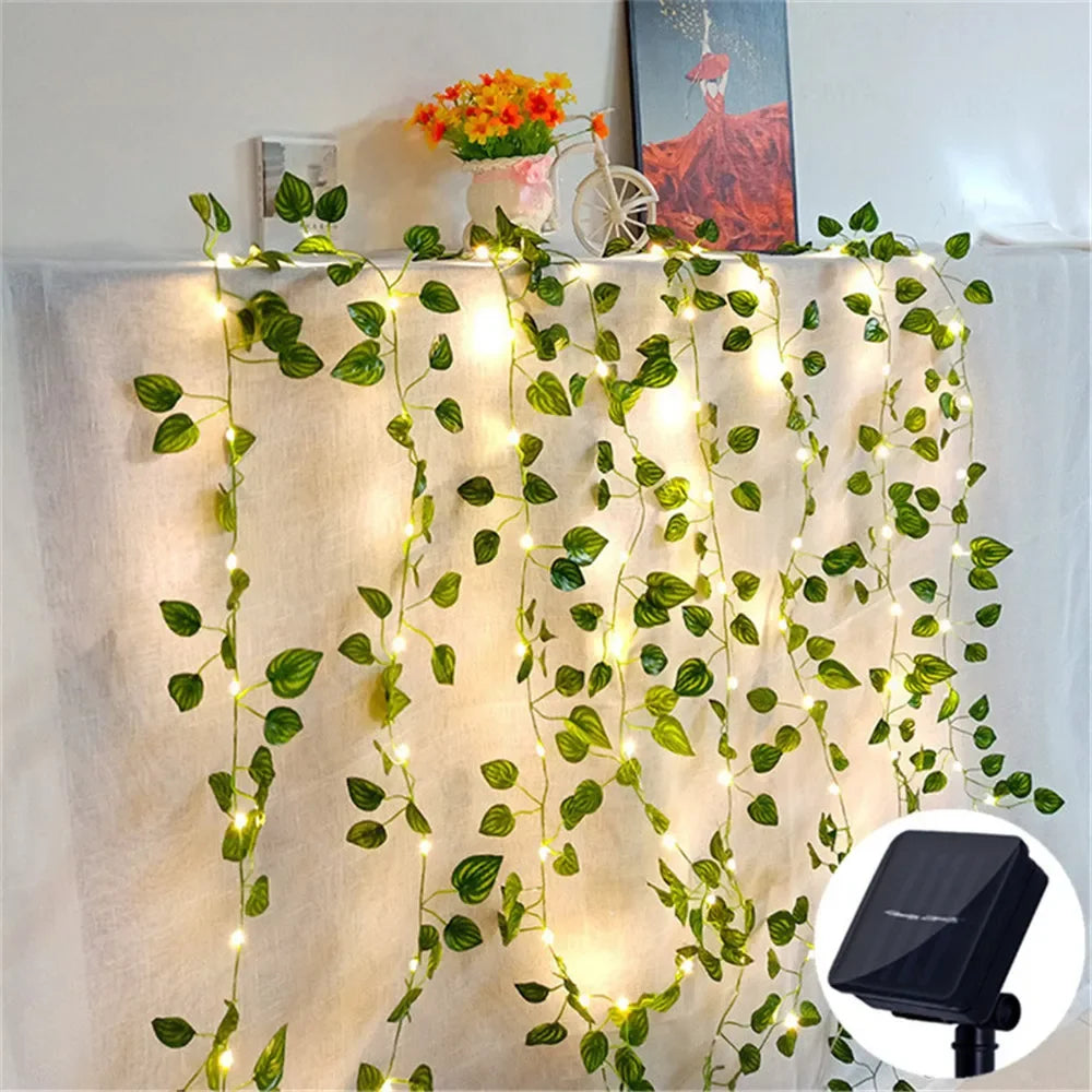 Maliben | Solar Fairy Lights Soliblossom | Sunflower Decor With Leaves | Warm White | 8 Modes | For Garden, Fence & Wedding