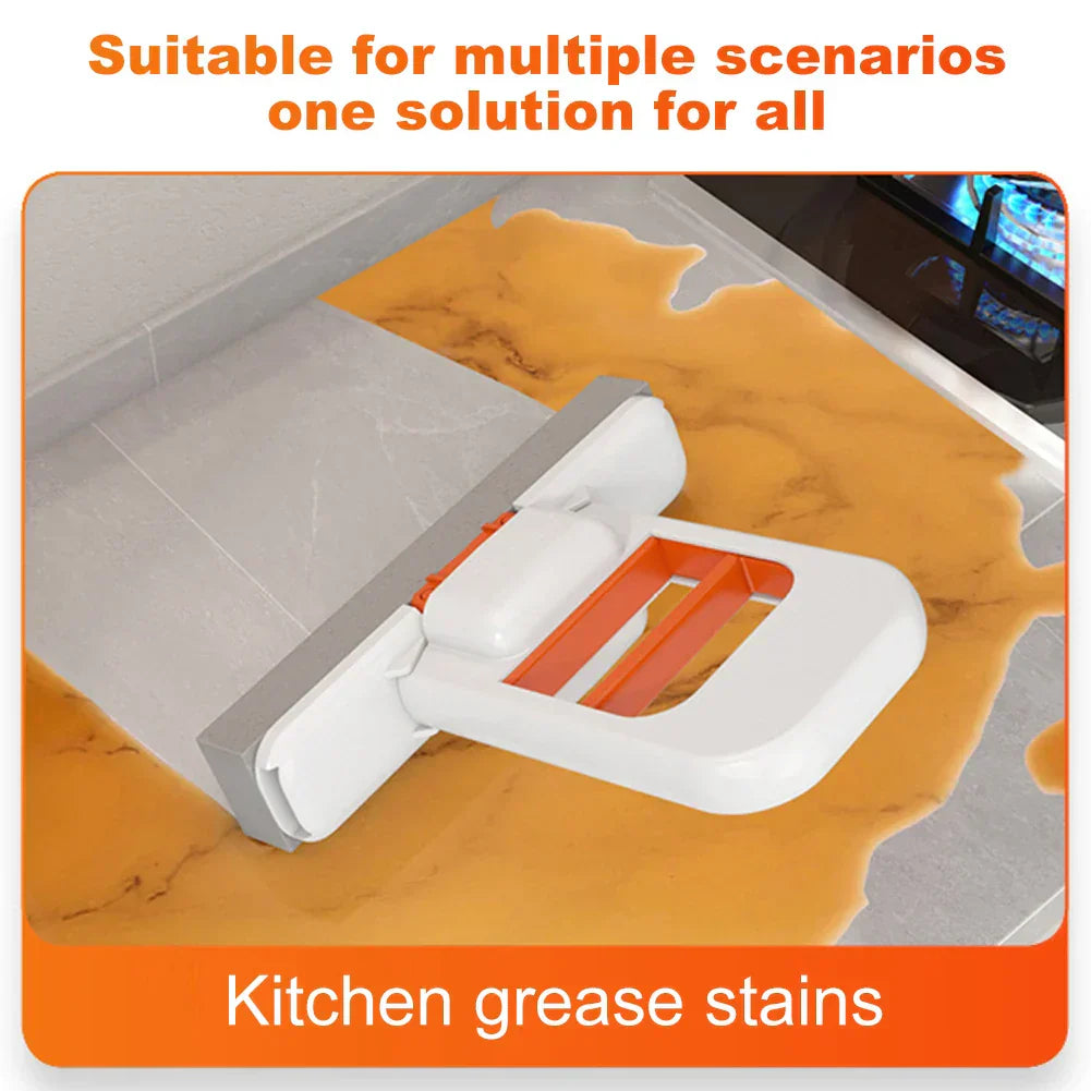 Maliben | Scratch-Safe Compact Dual Texture Sponge Mop