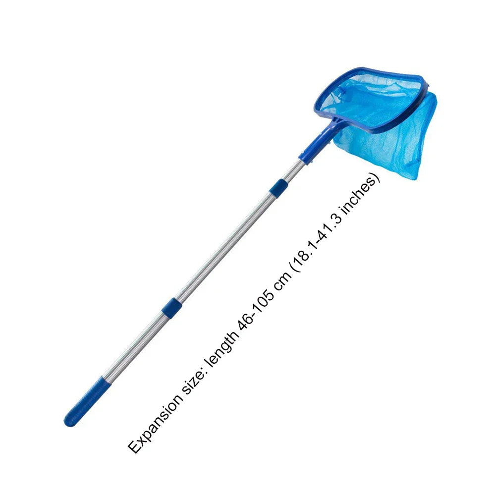 Maliben | Aquasift Pool Skimmer With Telescopic Handle | Leaf Skimmer For Pool & Pond | Sturdy Net | Cleaning For Pool & Spa
