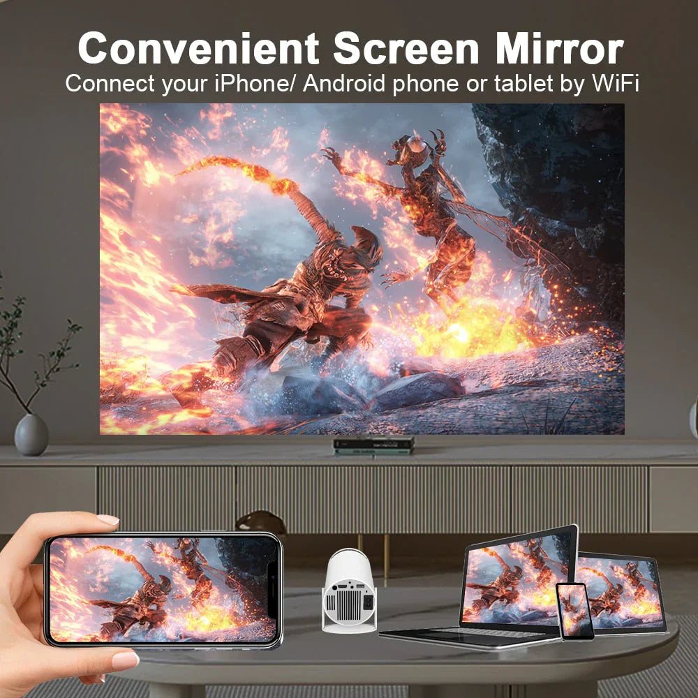 Maliben | Cinemate™ - 4k Ultra Hd Projector