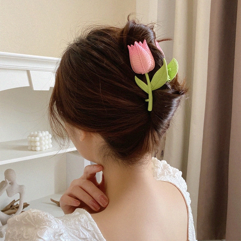 Maliben | Ponytail Tulip Hair Claws