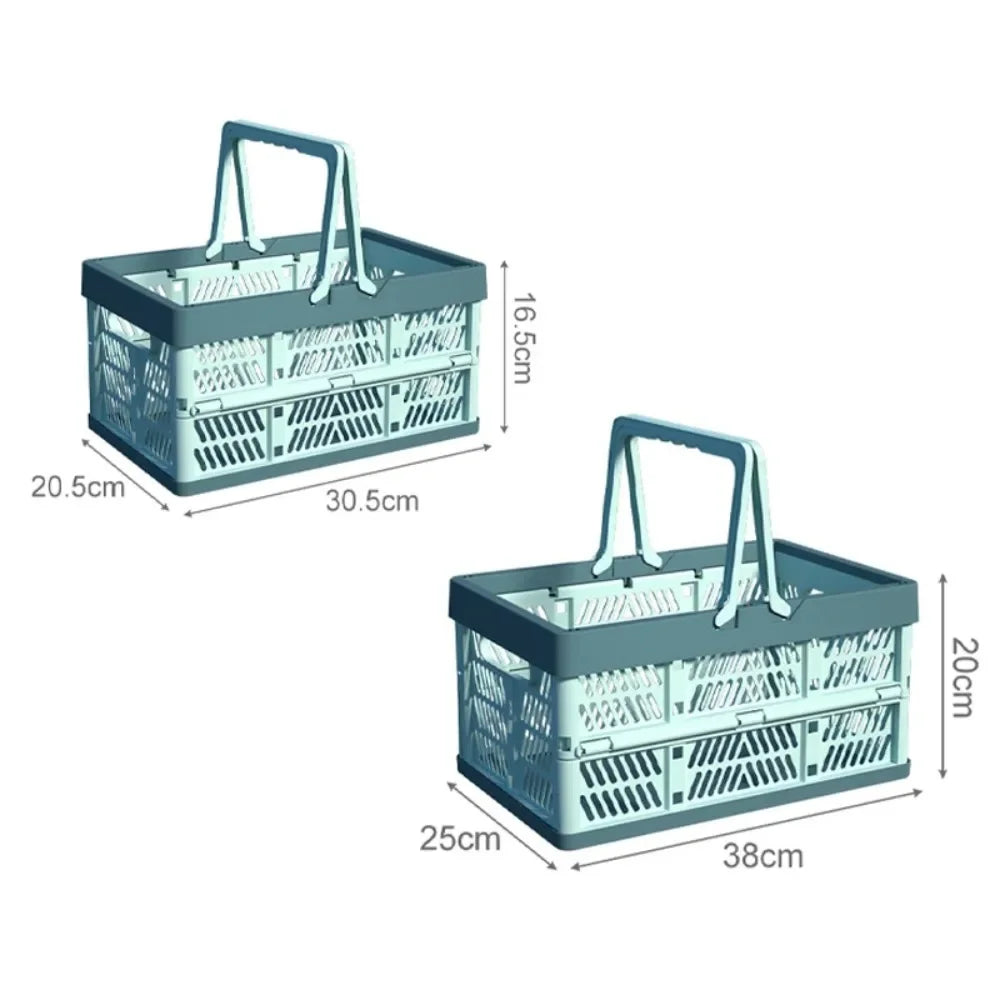 Maliben | Foldex STorage Basket | Foldable & Loadable | Up to 7 Kg Load Capacity | Space-Saving Design