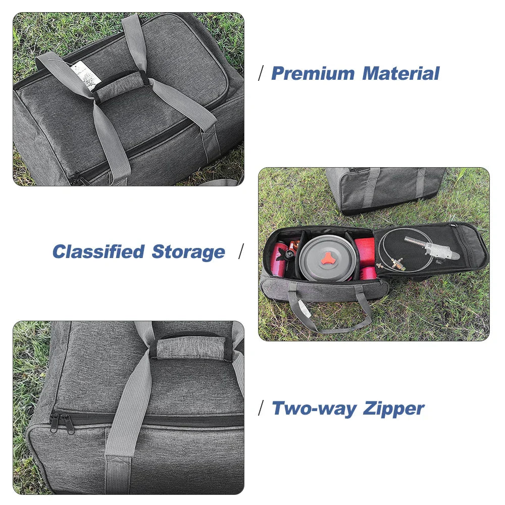Maliben | Campgear Kitchen Organizer Bag | 33 L Volume | Adjustable Compartments | Durable & Waterproof