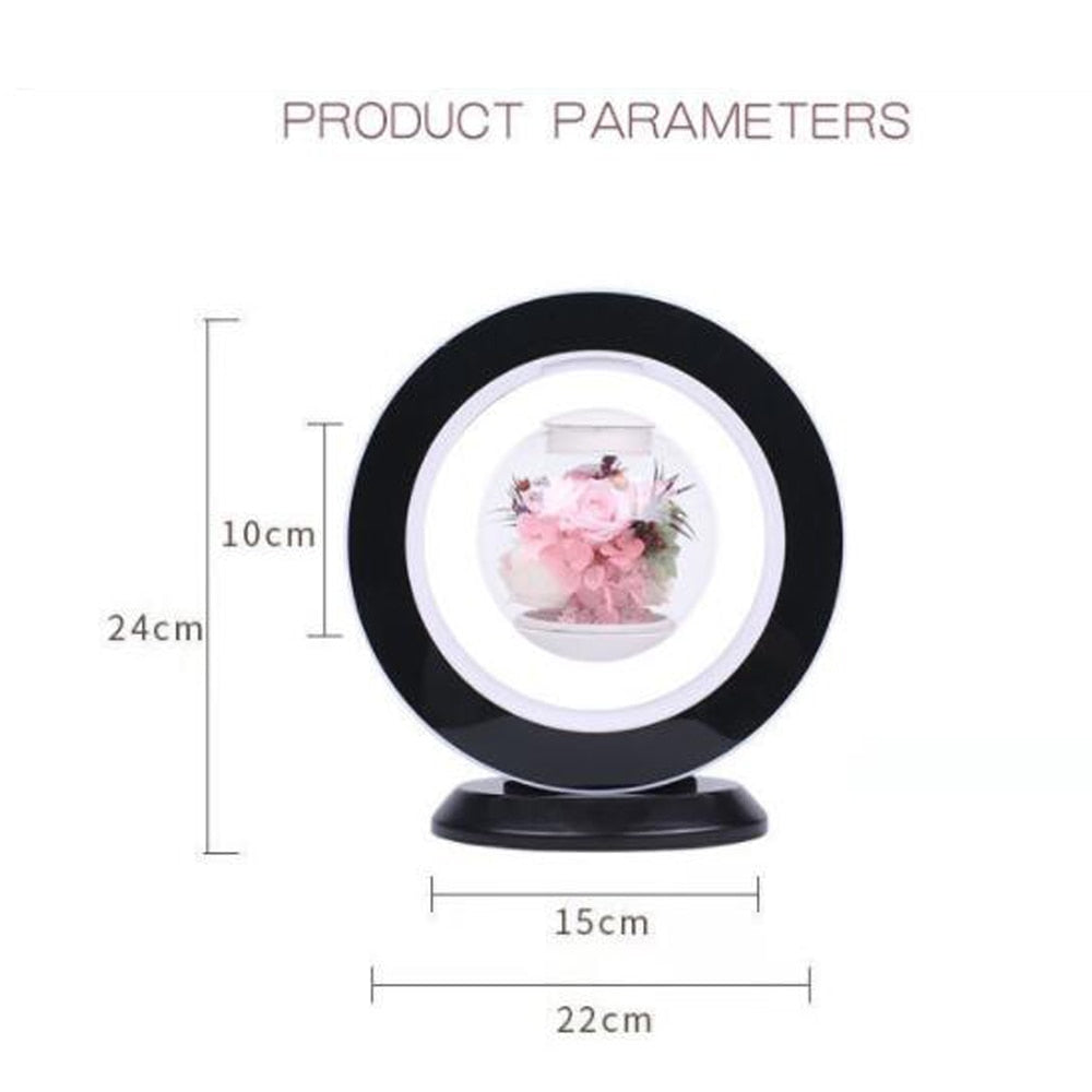 Maliben | Magnetic Love Forever Levitating Flower Lamp