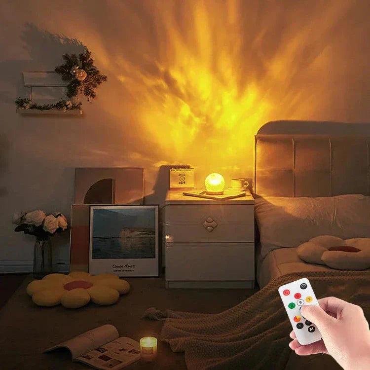Maliben | Unique Wave Effect Table Lamp For Relaxation