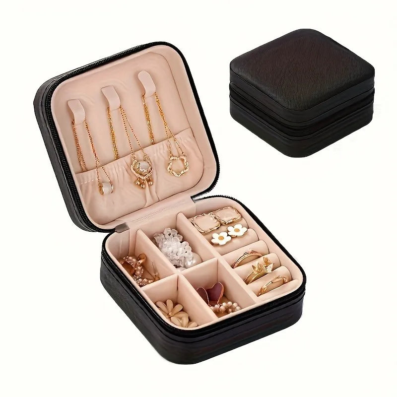 Maliben | Jewelry Organizer Voyelia | Travel Case For Jewelry | Compact & Stylish | Pu Leather