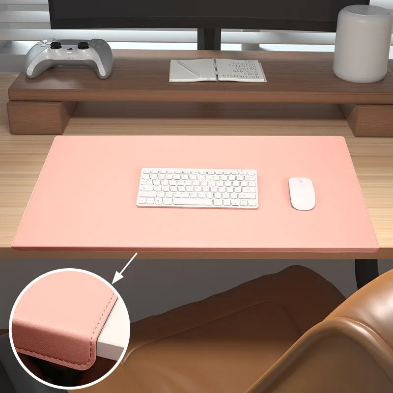 Maliben | Ergonomic Pu Leather Desk Mat – Wrist & Elbow Support With Non-Slip Surface For Office & Gaming