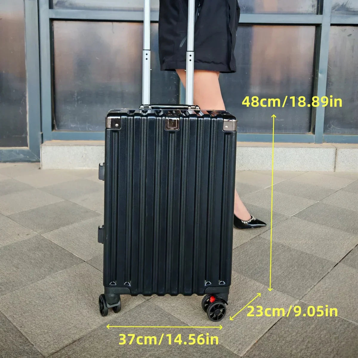 Maliben | Hardshell Suitcase With Aluminum Frame – Vilnius