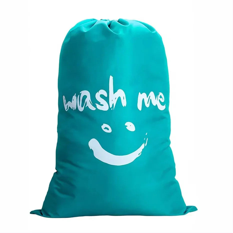 Maliben | Washibag Laundry Bag | "Wash Me" Design | Large & Tear-Resistant | For Travel, Students & Home