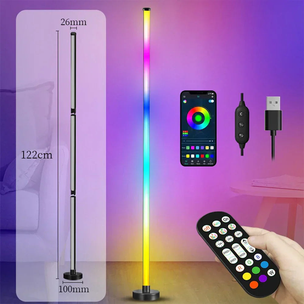 Maliben Smart RGB LED Floor Lamp