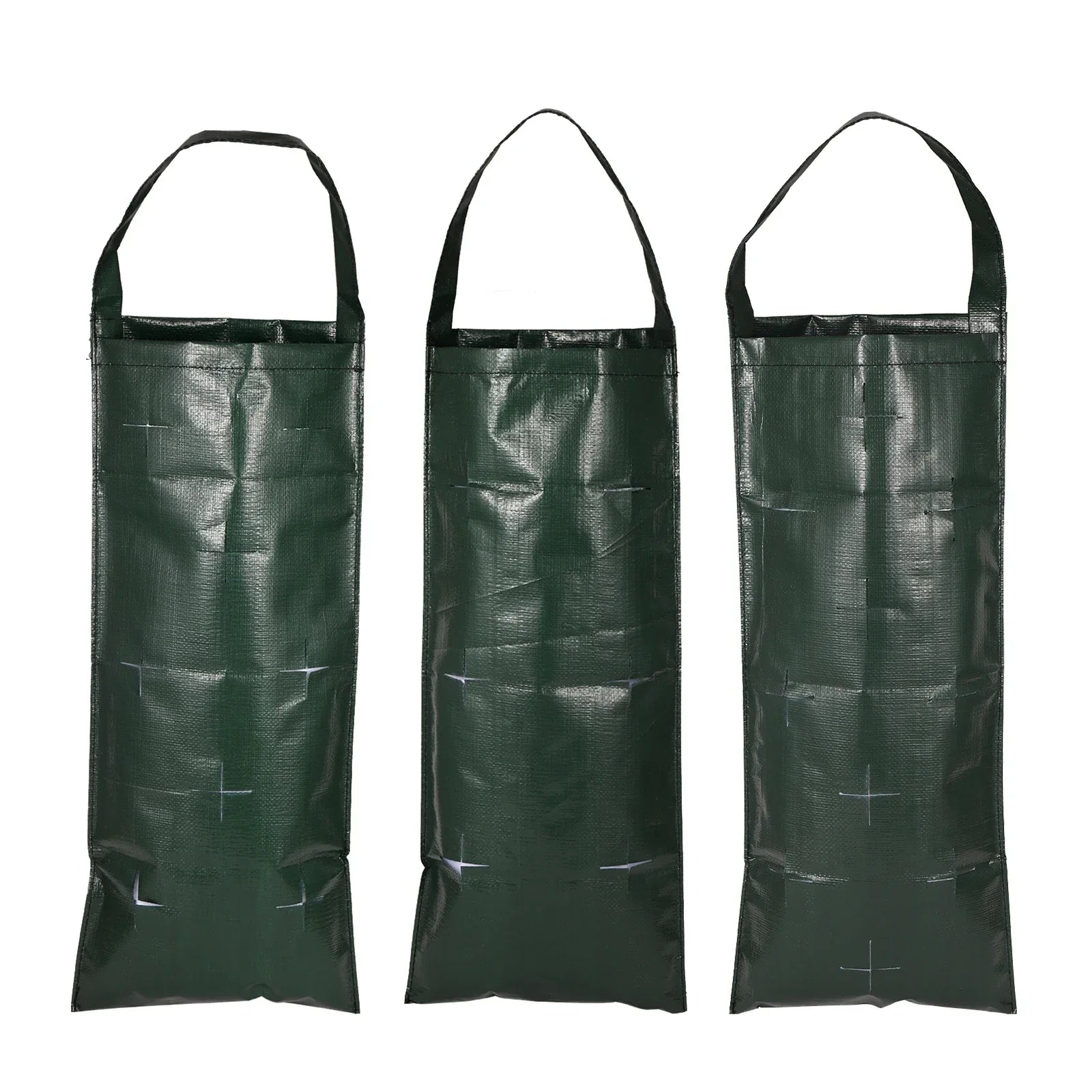 Maliben | Vertibloom Wall Planting Bag For Strawberries & Herbs | 6/8/10 Pockets | Vertical Garden Planting Bag Made Of Pe For Indoor & Outdoor