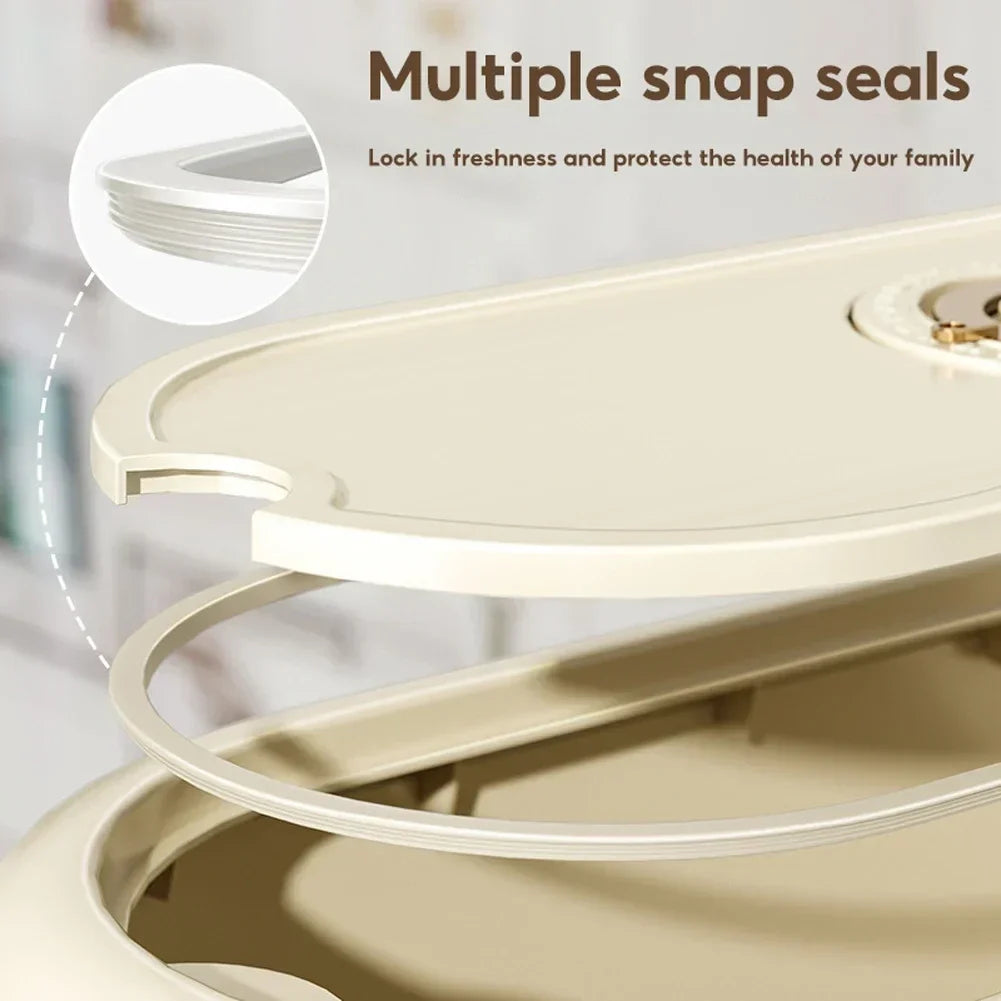 Maliben | Travel & Grain Dispenser Grainguard | 5 Kg / 10 Kg | Automatic & Insect Proof | Airtight & Hygienic