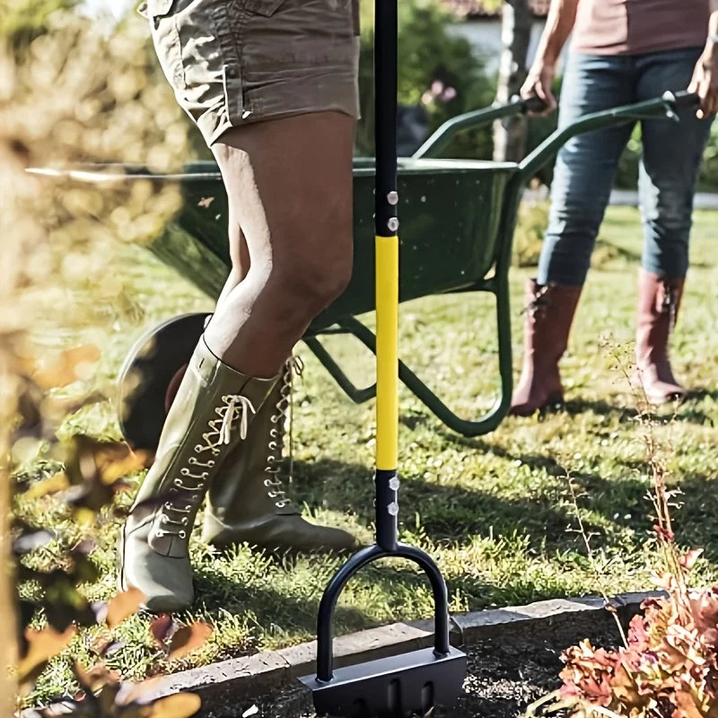 Maliben EdgeMaster Lawn Edger — Half-Moon Manual Garden Tool