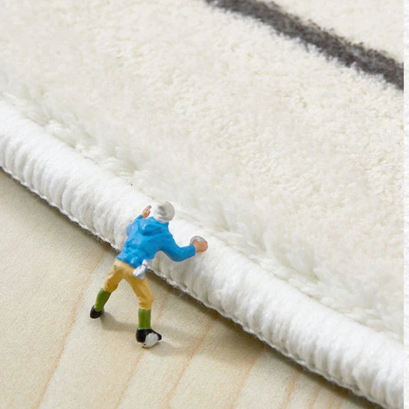 Maliben | Irregular Area Rug For Bedroom And Living Room Carpet