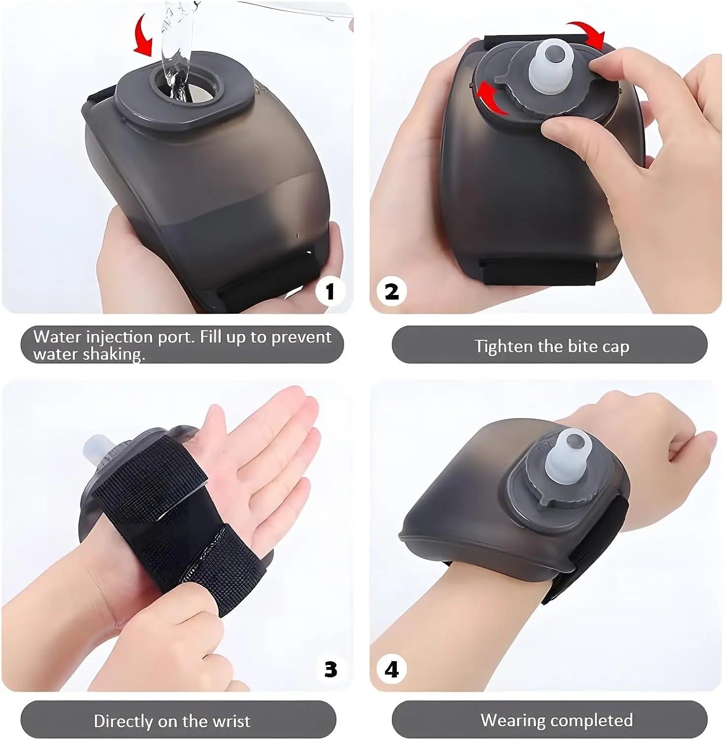 Maliben | Wristband Hands-Free Water Bottle