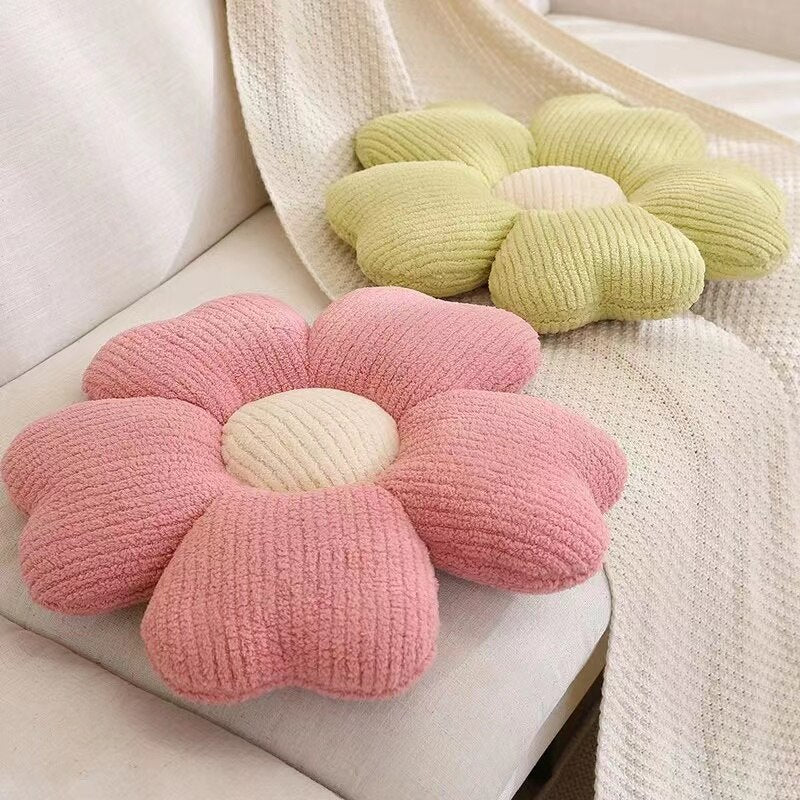 Maliben | Soft Clover Flower Decorative Pillow