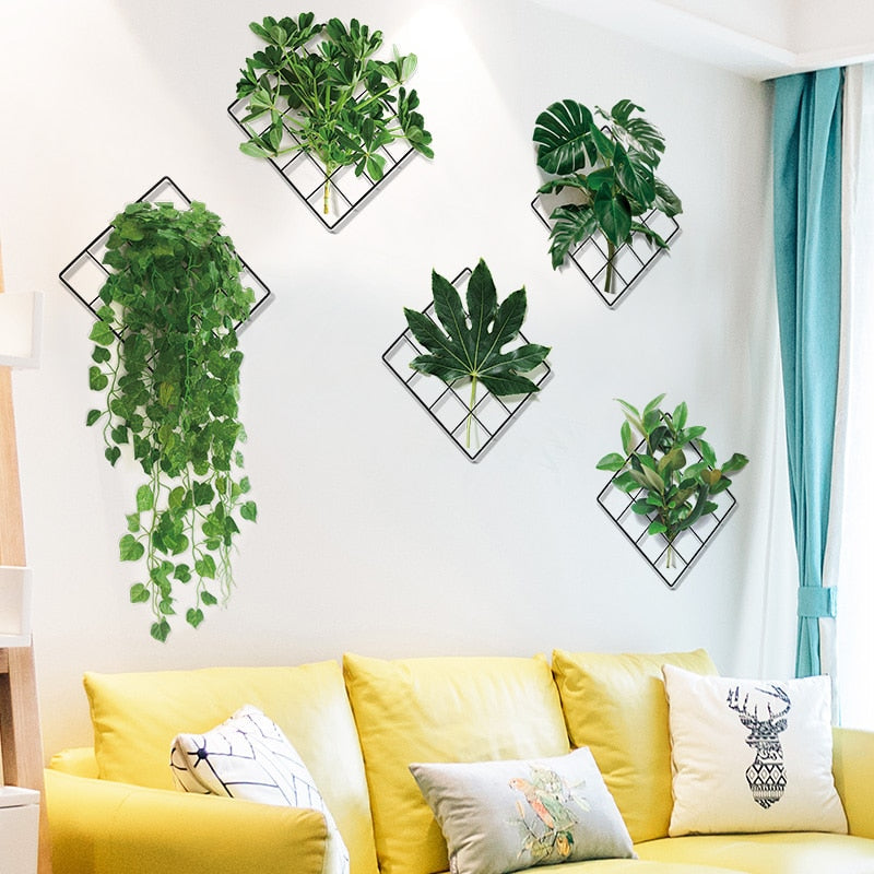 Maliben | 3d Nature Wind Green Plant Wall Sticker