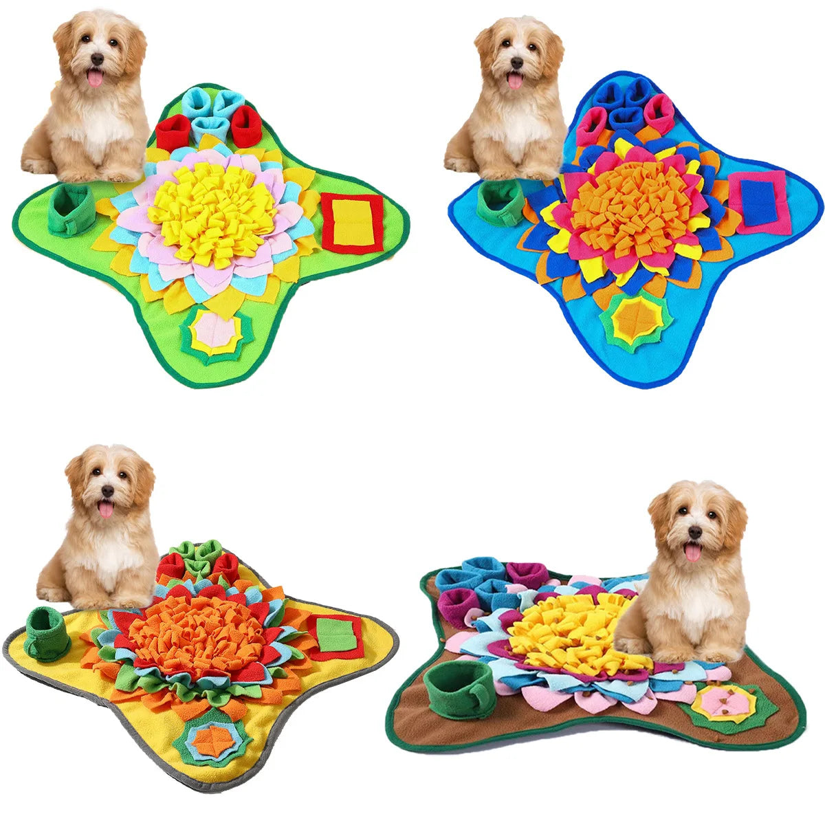Maliben | Sniffing Joy | Intelligent Snuffle Mat for Dogs | Interactive Food Toy Against Boredom | Promotes Natural Searching Instincts
